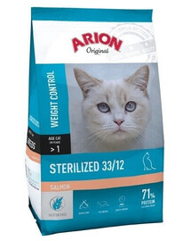 ARION Original Cat Sterilized Salmon 33/12 2 kg