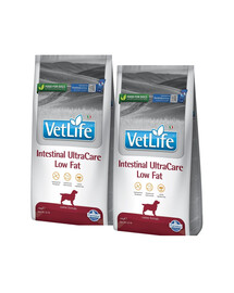 FARMINA Vet Life Dog Intestinal Ultra Care Low Fat 2x10 kg dietetyczna karma dla psów