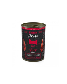 FITMIN For Life Cat Wołowina w Sosie – Mokra Karma dla Kotów 400 g