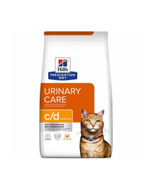 Prescription Diet Feline c/d Multicare Chicken 12 kg dla kotów z wrażliwym układem moczowym