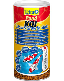 Tetra maistas Pond Koi Colour&Growth Sticks 1 L