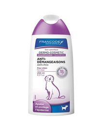 Francodex Anti-Itch sügelemisvastane ja rahustav šampoon koertele 1 l