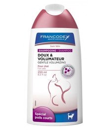 Francodex õrn volüümi andev šampoon kassidele 250 ml