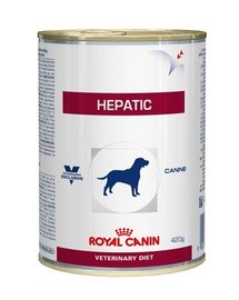 ROYAL CANIN HEPATIC pasteet koertele maksafunktsiooni toetamiseks 420 g