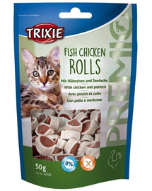 Trixie Rolls maiuspalad kana ja lõhega 50 g 42702