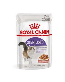 ROYAL CANIN Toit steriliseeritud kassidele kastmes 12 x 85 g