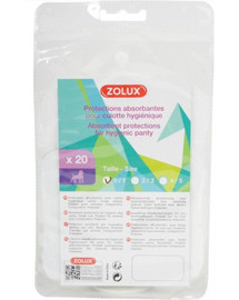 ZOLUX higieninės palutės sauskelnėms dydis S0-S1 20 vnt.