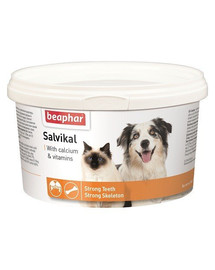 BEAPHAR Salvikal Mineraalainete ja vitamiinide preparaat pärmilisandiga koertele ja kassidele 250 g