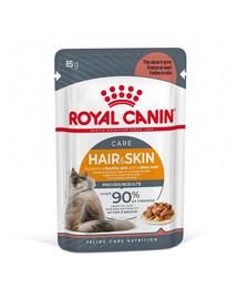 Royal Canin HAIR&SKIN kastmes 85 g X 12