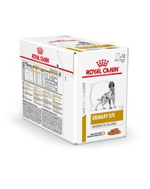 ROYAL CANIN Dog Urinary S/O Moderate Calories konserv 12 x 100 g