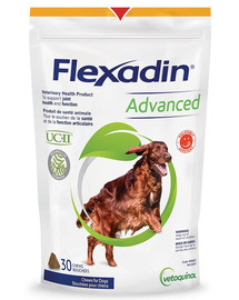 VETOQUINOL Flexadin Advanced 30 hammustust liigeseid tugevdav valem koertele
