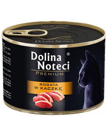 DOLINA NOTECI Premium Bogata   pardiga täiskasvanud kassidele 185 g
