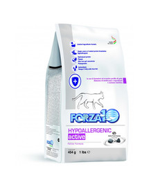 FORZA 10 Hypoallergenic Active Cat kuiv hüpoallergeenne kassitoit 454 g