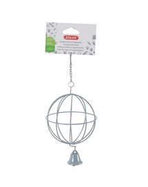 ZOLUX Rippuv metallis pall heinale diameetriga 10 cm hall