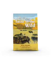TASTE OF THE WILD High Prairie 12,2 kg piisoniliha ja röstitud hirvelihaga