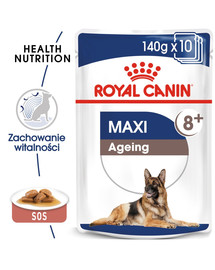 ROYAL CANIN Maxi Ageing 8+ konserv 140 g x 10 tk
