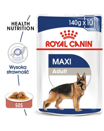 ROYAL CANIN Maxi Adult konserv 140 g x 10 tk.