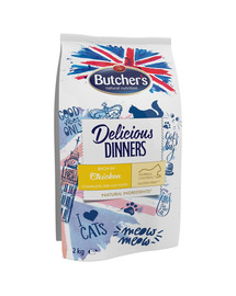 BUTCHER'S Delicious Dinners kasside kuiv  toit kanalihaga 2 kg