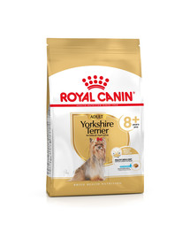 ROYAL CANIN Yorkshire Terrier Adult 8+3 kg kuivtoit täiskasvanud Yorkshire terjeritele, vanemad kui 8 aastat