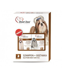 OVER ZOO Šampoon 250 ml ja palsam 240 ml Shih Tzu koertele