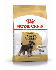 ROYAL CANIN Miniature Schnauzer Adult 15 kg (2 x 7.5 kg) sausas maistas suaugusiesiems miniatiūriniams šnauceriniams šunims