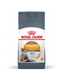 ROYAL CANIN Hair&Skin Care 10 kg + märgtoit tarrendis Intense Beauty 12 x 85 g
