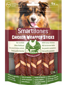 SmartBones Chicken Wrap Sticks mini tk Chicken Wrap Sticks väikest tõugu koertele