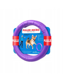 PULLER Micro dog training device ring miniatiūrinių veislių šunims, 13 cm, 2 vnt.