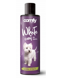 COMFY White Coat Dog shampoo šampoon heleda karvaga koertele
