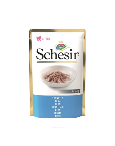 SCHESIR tuunikalaga märgtoit kassipoegadele 85 g