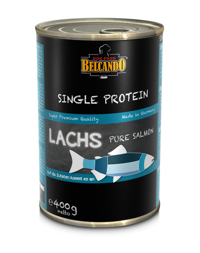 BELCANDO Single Protein lõhe 400 g märgtoit koertele