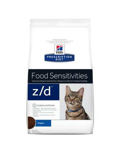 HILL'S Prescription Diet Feline z/d Food Sensitivities 5 kg