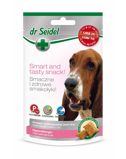 DR SEIDEL Smakołyki hipoalergiczne dla psów z alergiami 90 g