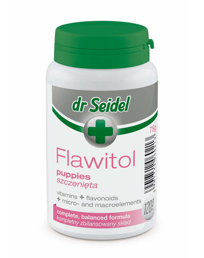 DR SEIDEL Flawitol kutsikatele 120 tabletti