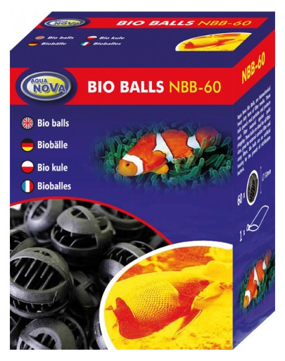 AQUA NOVA Biopallid 32 mm filtrikassett NBB-60