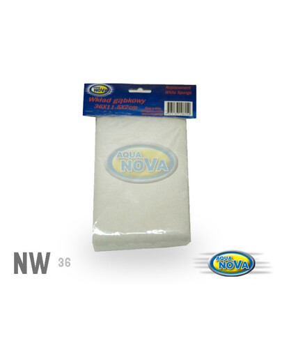 AQUA NOVA Sünteetiline filtrivillast käsn filtrile NW-36