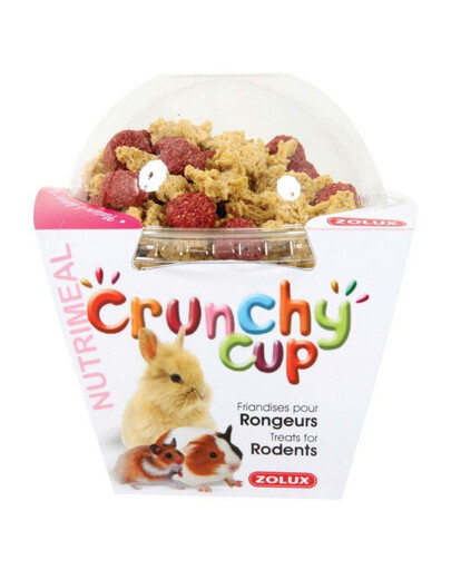 Zolux Crunchy Cup Nuggets maiuspalad peediga 130 g