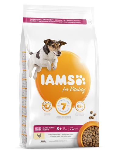 IAMS For Vitality Senior Small & Medium Breed Chicken 5kg