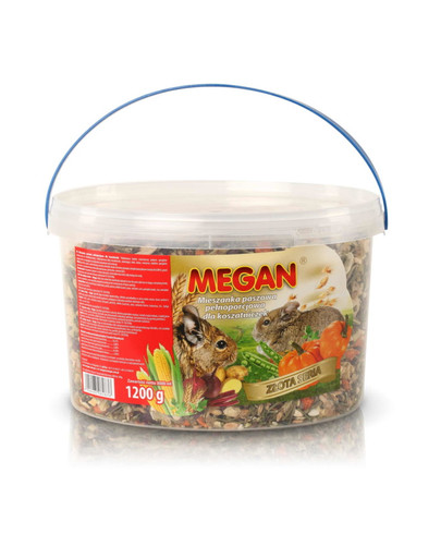 MEGAN Naturaalne toit deegudele 3l/1200g