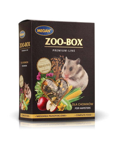 MEGAN Zoo-Box hamstrile 520g täissegu
