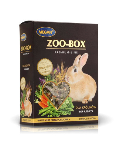 MEGAN Zoo-Box küülikule 420g täissegu