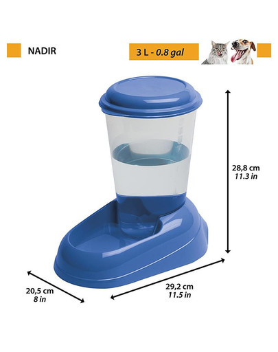 FERPLAST Nadir Koera/kassi veedosaator 3 l