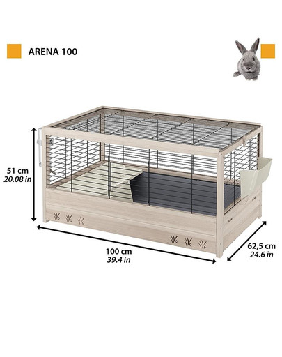 FERPLAST Arena 100 küülikupuur