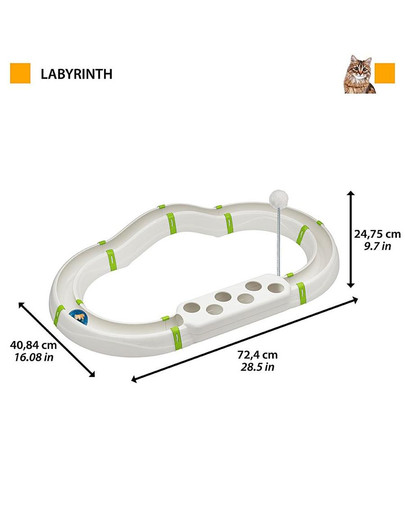 FERPLAST Labyrinth Mänguasi kassidele