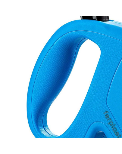 FERPLAST Flippy One Cord S Automaatne jalutusrihm 4,5 m sinine