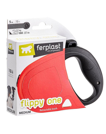 FERPLAST Flippy One Tape M Automaatne jalutusrihm 5m must