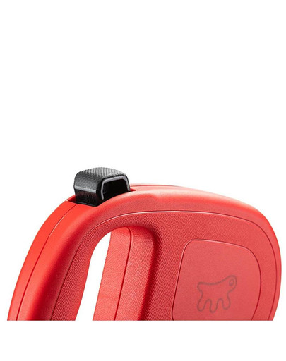 FERPLAST Flippy One Tape L Automaatne jalutusrihm 5 m punane