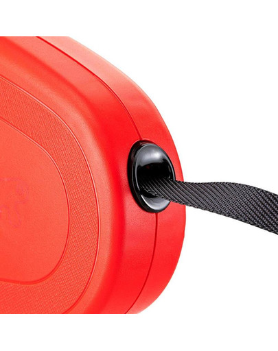 FERPLAST Flippy One Tape L Automaatne jalutusrihm 5 m punane