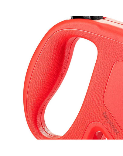 FERPLAST Flippy One Tape L Automaatne jalutusrihm 5 m punane