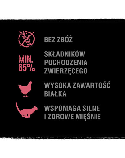 CRAVE konserv 24 x 85g - pasteet lõhe ja kanalihaga (teraviljavaba täissööt täiskasvanud kassidele)